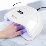 SUN X5 plus Nail Lamp 80W Nail Dryer Double Hands UV lamp